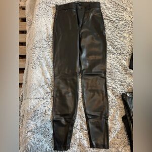 Zara leather pants